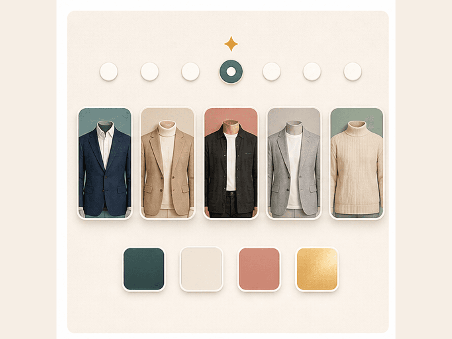 Style preset cards for LinkedIn, founder, creator, resume, and personal brand headshots