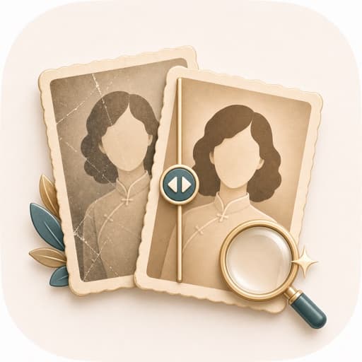 Icon of before and after photo restoration review