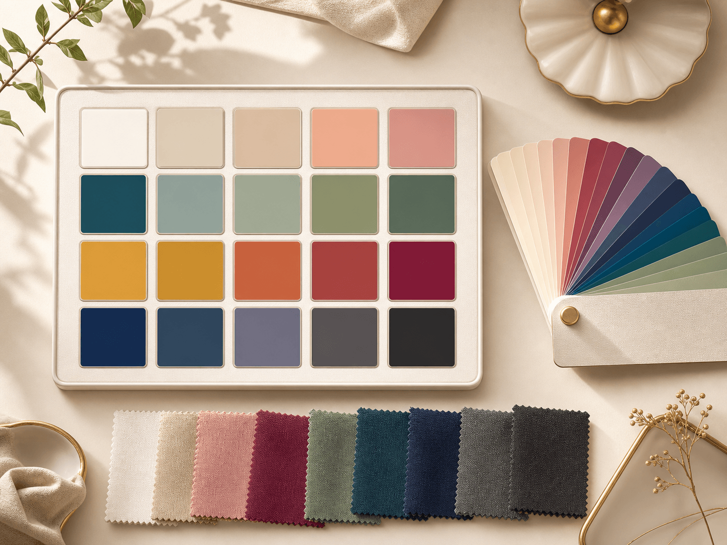 Feature image showing an extended personal color palette