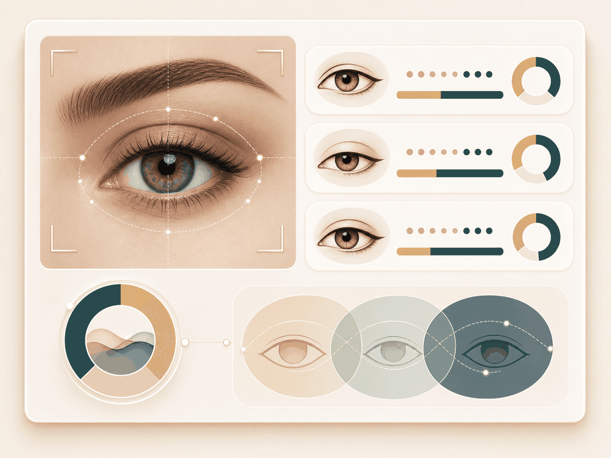 Feature image showing eye shape mix confidence signals
