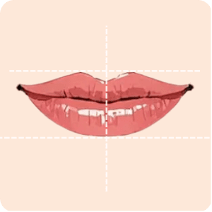 Mouth symmetry