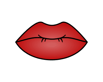 Downturned Lips