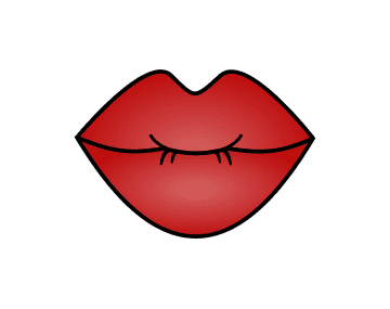 Heart Shaped Lips