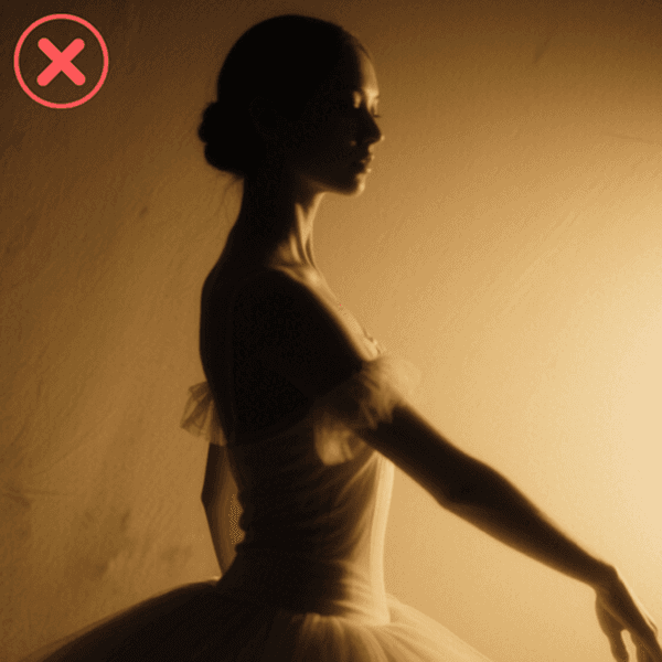 Avoid blur and low light