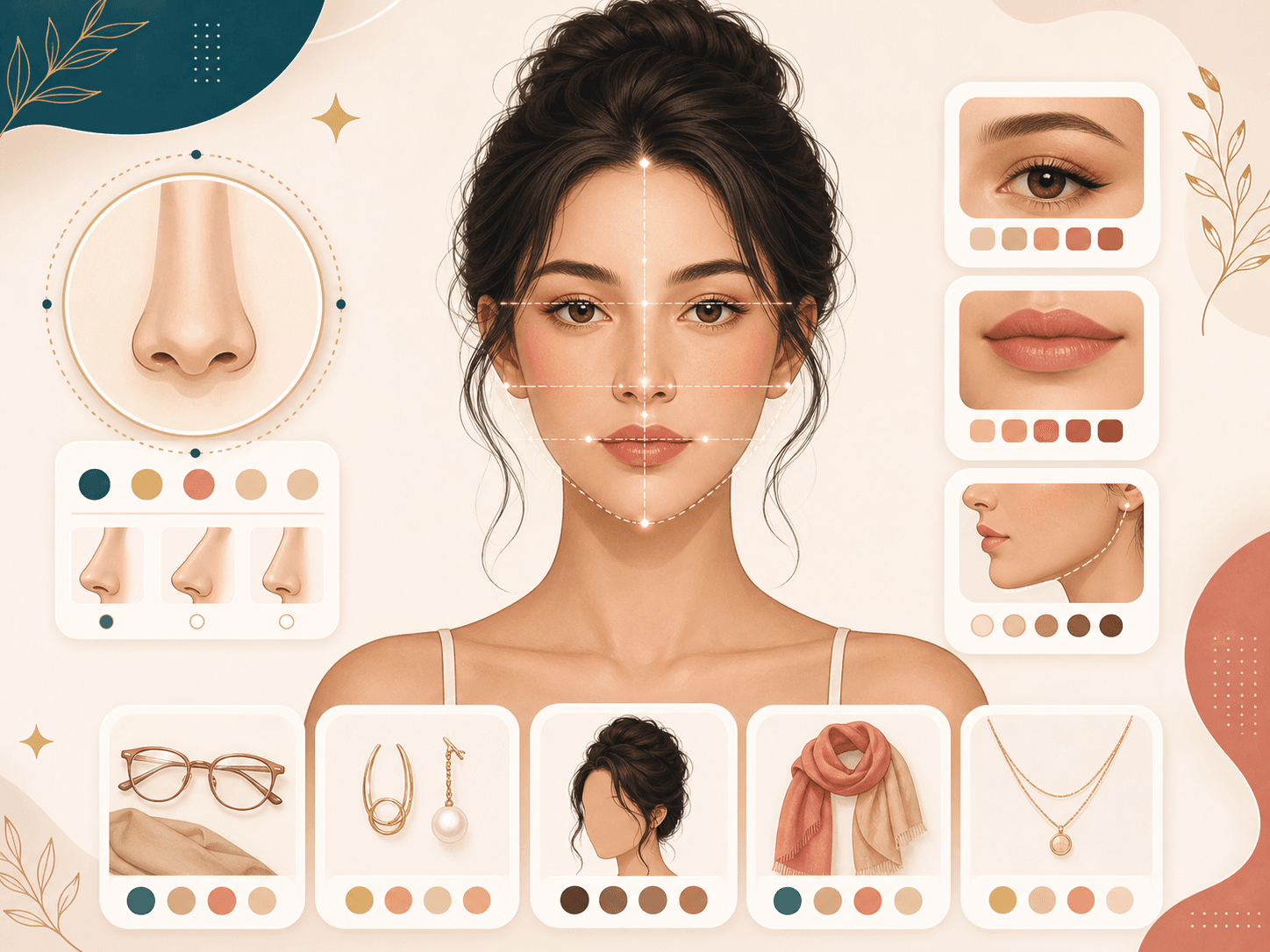 Feature image showing nose analysis in relation to surrounding facial features
