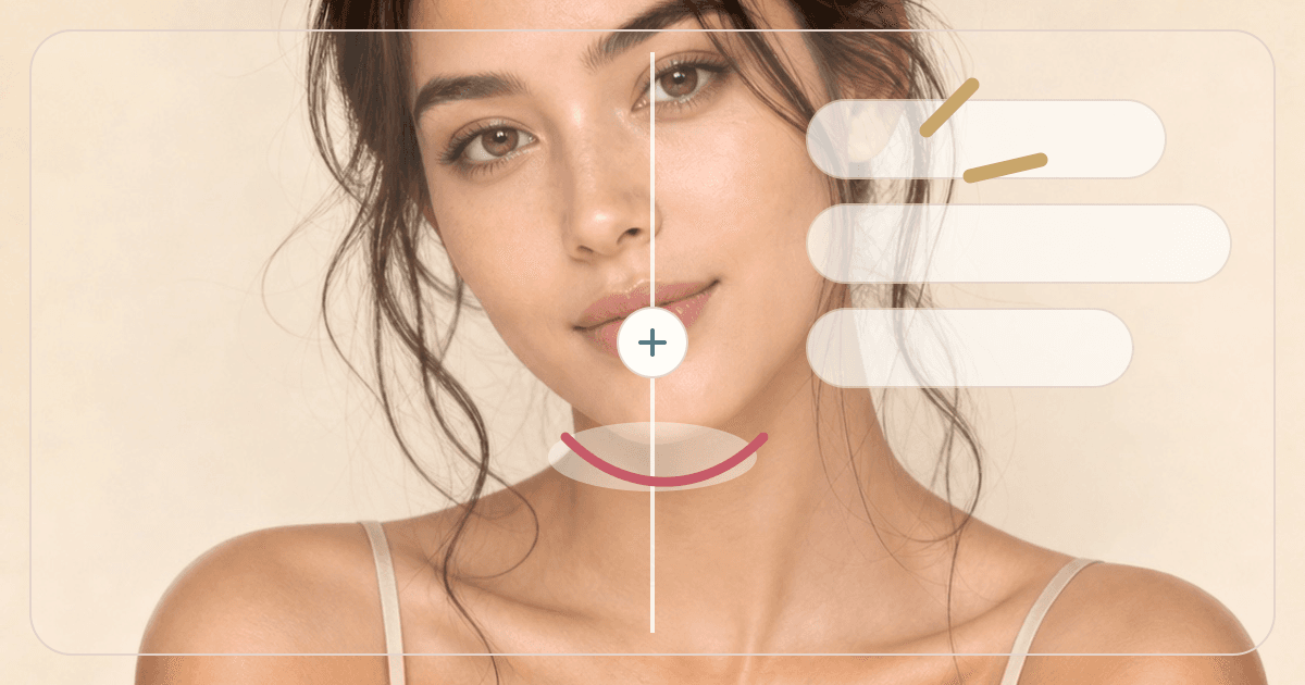 Teeth Whitening Photo Editor preview with a natural brighter smile