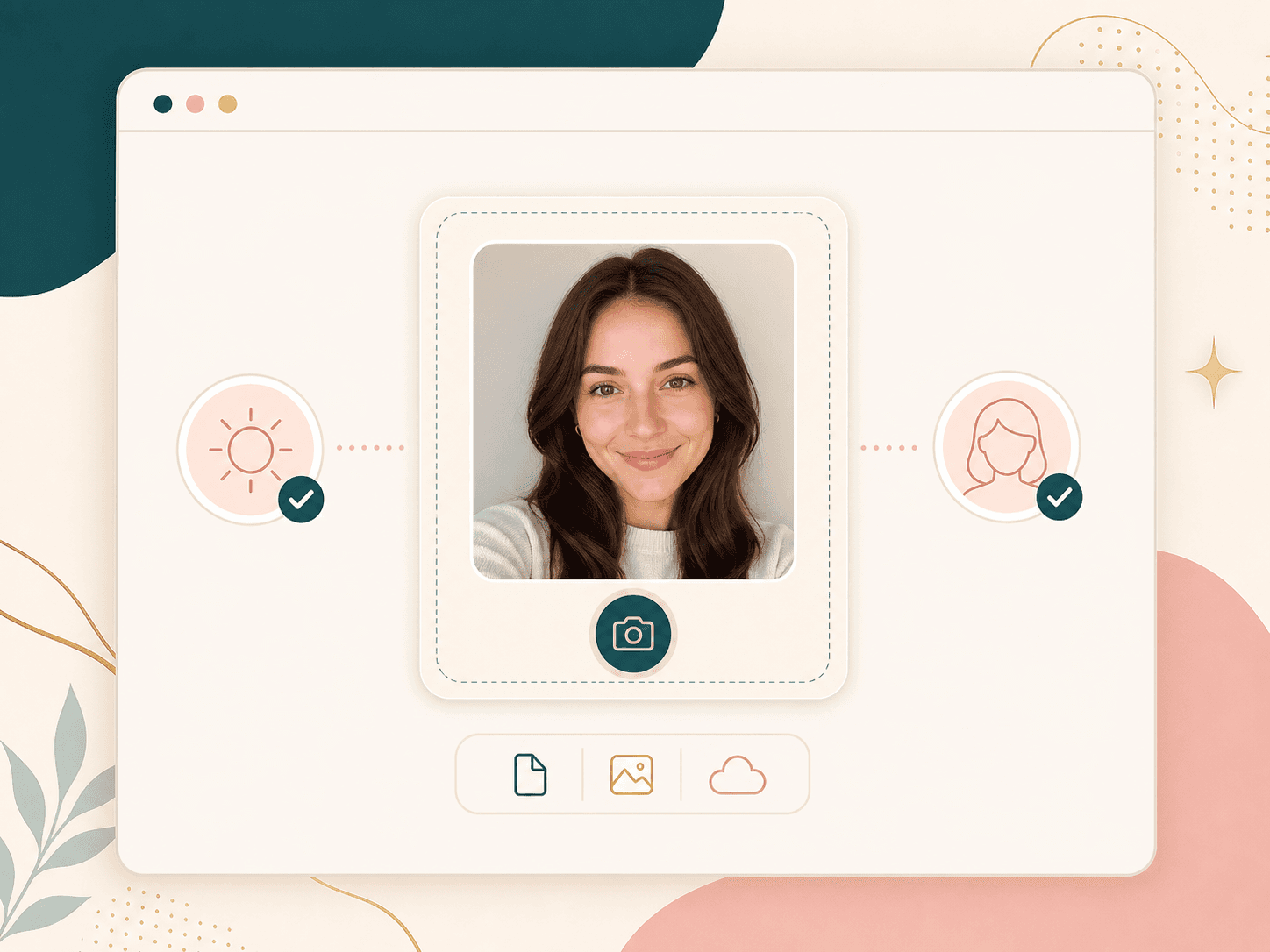 Clear single selfie upload for steadier AI yearbook portrait results