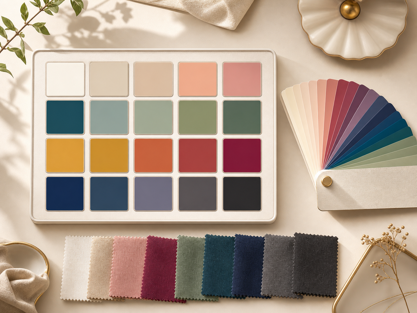 Feature image showing an extended personal color palette