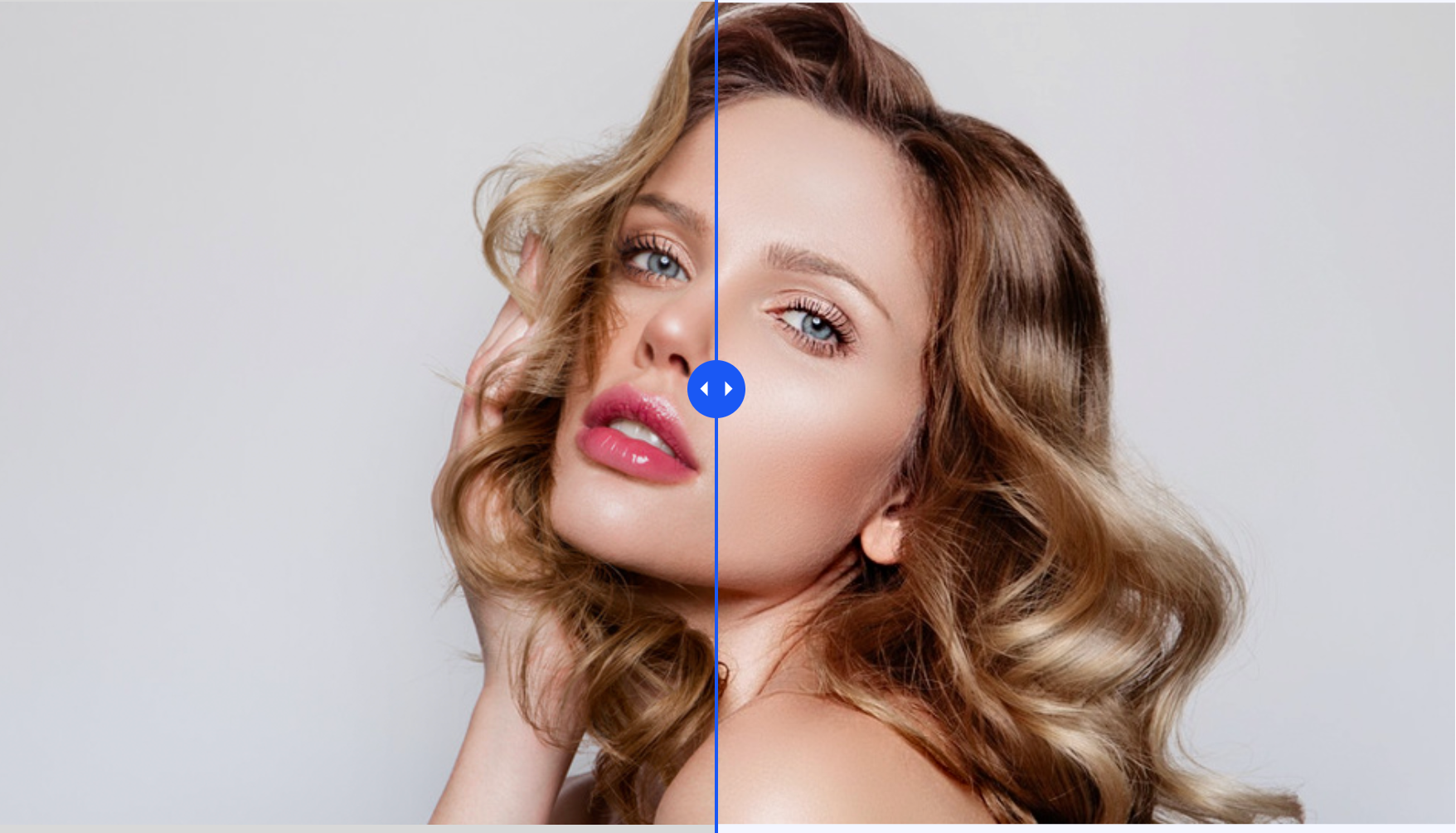 Upload to beautified result preview