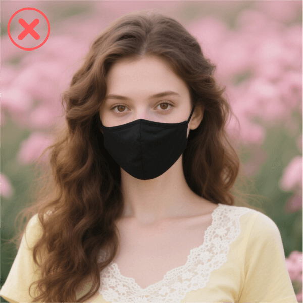 Don't cover your lips