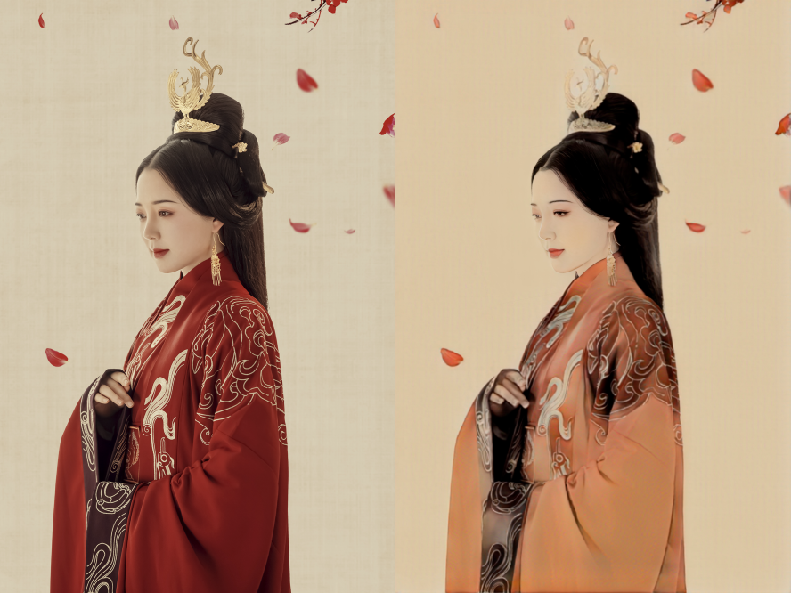 Chinese painting (gongbi) sample